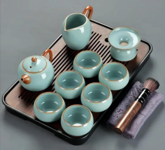 天青色的秘语：汝窑茶具的五大传世之美-茶之家