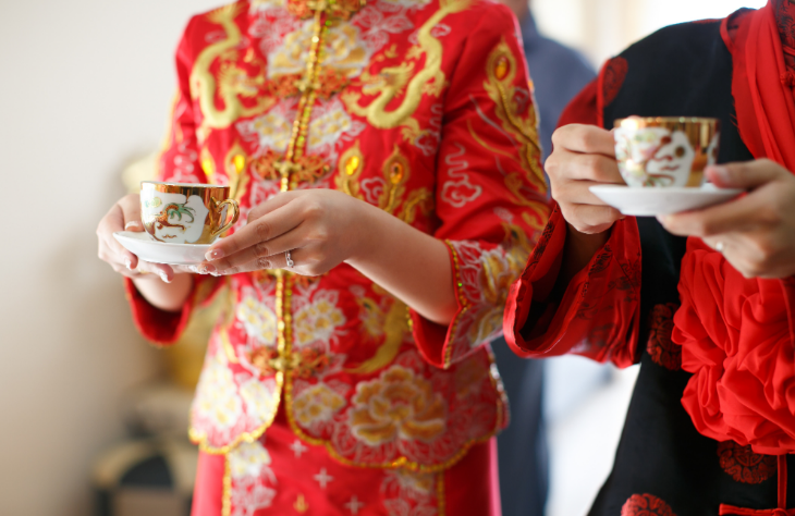婚礼里的茶：从三茶六礼到杯盏间的婚誓-茶之家