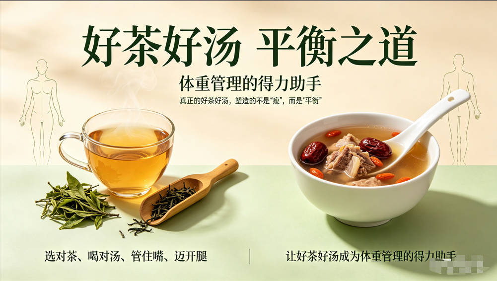 好茶好汤塑造好身材:那些老茶客不愿说的“轻体密码”,一次说透-茶之家