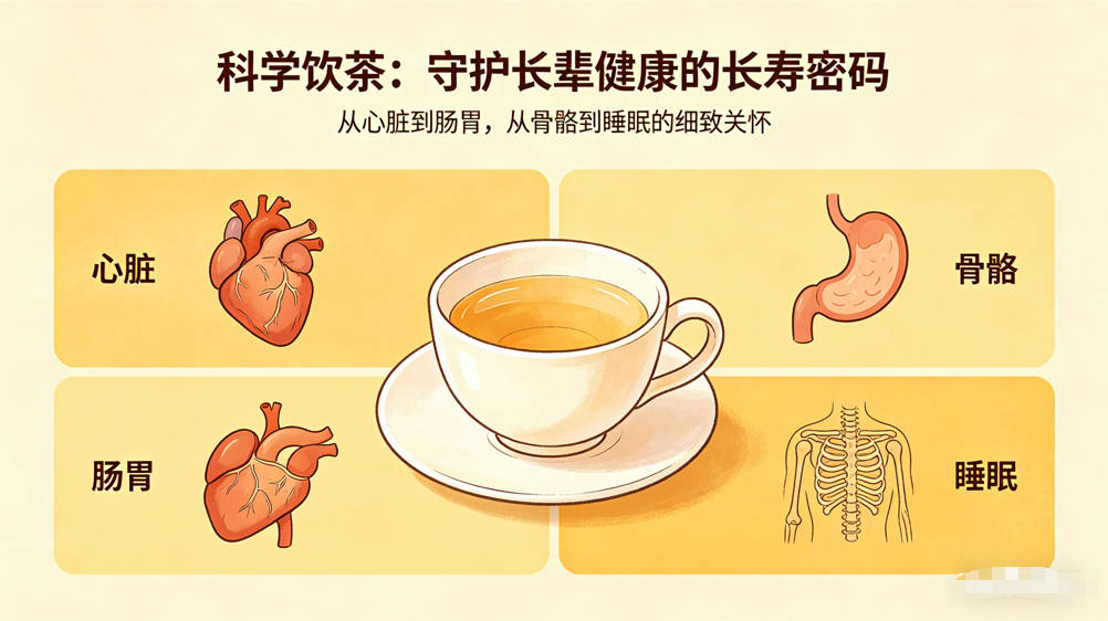 老年人喝茶的“黄金法则”:为何医生反复强调要“淡”字当头?-茶之家