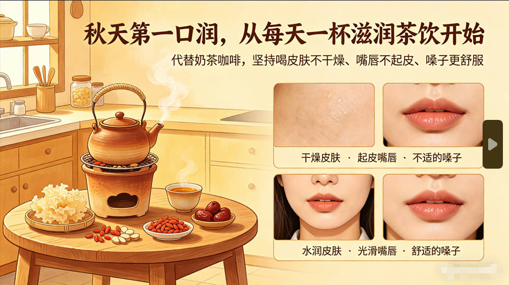 夏秋转季，“燥”出来的皮肤干，几杯好茶就能润回去-茶之家