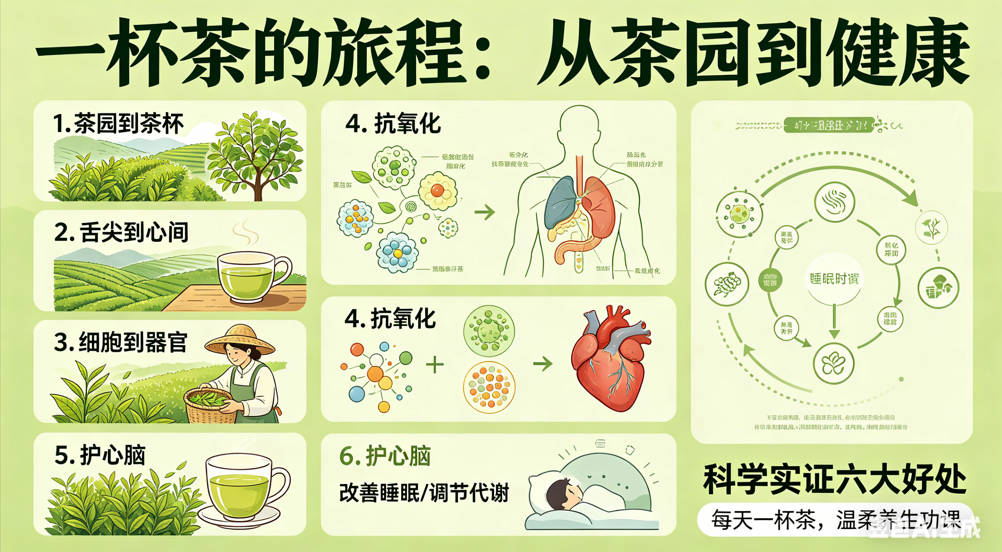 每天一杯茶,身体会发生什么变化?看完想马上泡一杯-茶之家
