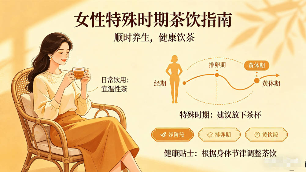 爱喝茶的女性注意了：这5个特殊时期，再馋也请放下手中的茶杯-茶之家