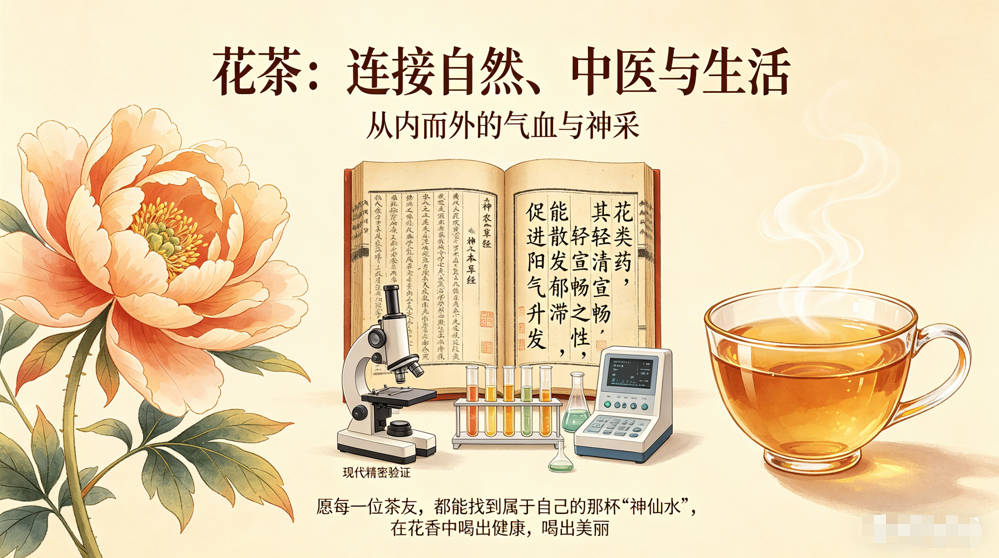 从一朵花到一杯茶:中医美体的“神仙水”,你喝对了吗?-茶之家