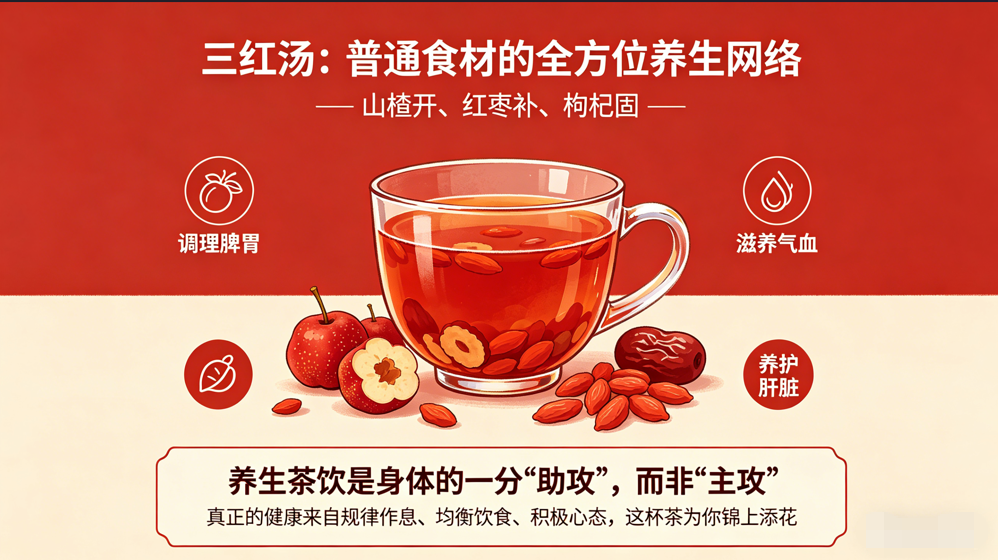 身体虚又吃不下？红枣枸杞山楂茶，一杯搞定你的“小尴尬”-茶之家