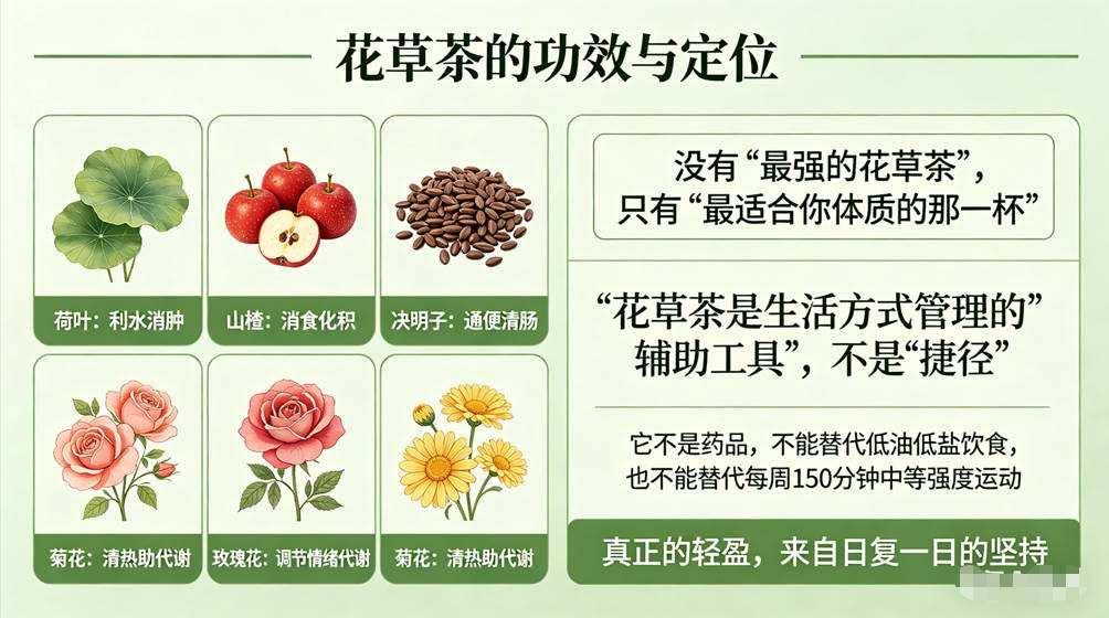 花草茶瘦身效果大PK：从成分到体质，哪杯才是你的“体质茶”？-茶之家