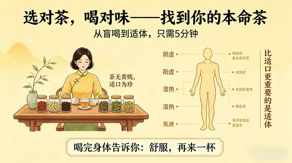 喝茶这么多年，你真的喝对了吗？九大体质找到你的