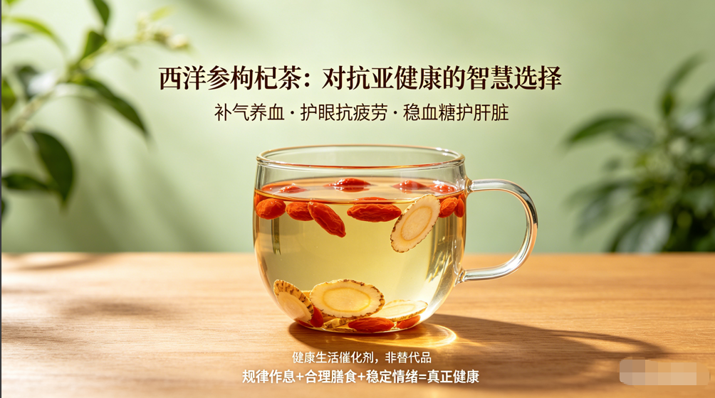 熬夜回血、眼睛回春！私藏的西洋参枸杞茶，喝对了才有效-茶之家