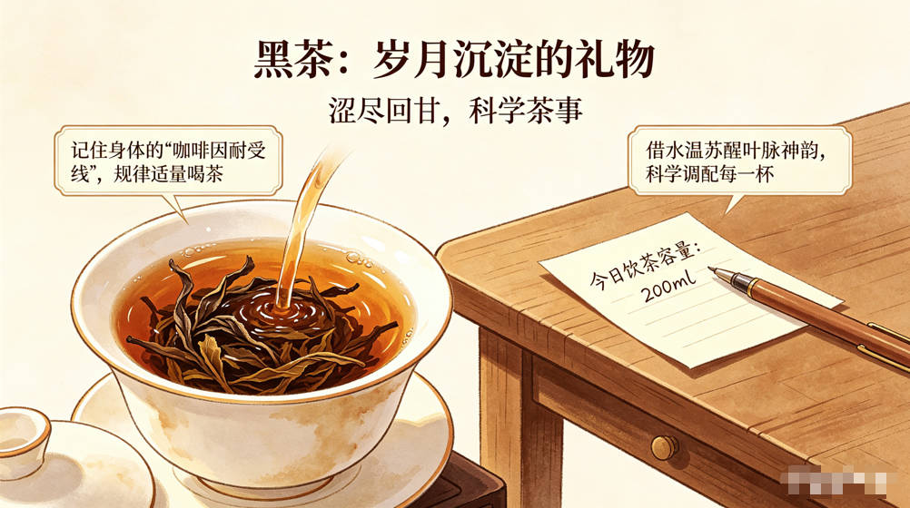 喝黑茶别凭感觉！这份