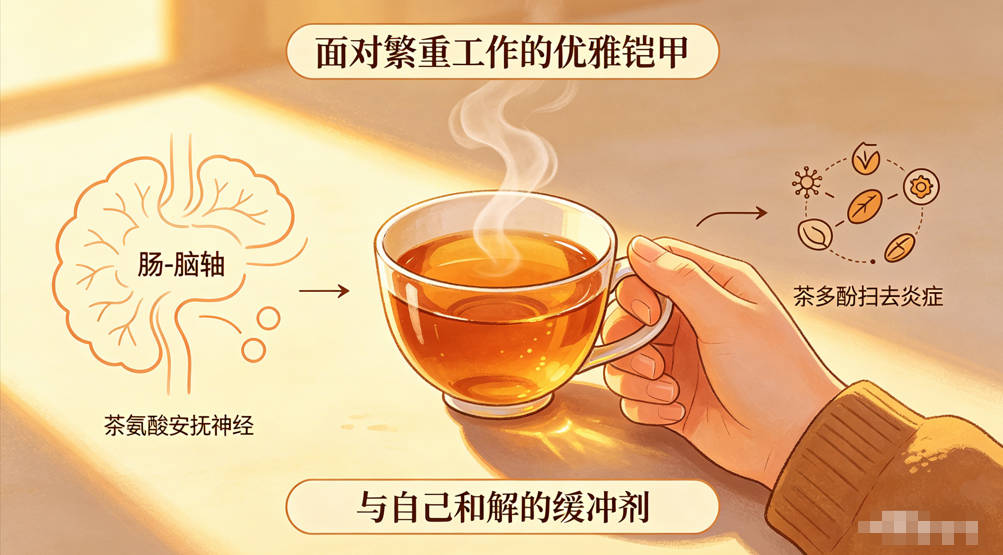 每天一杯茶，压力激素降下来！科学实锤：喝茶的人，情绪更稳-茶之家