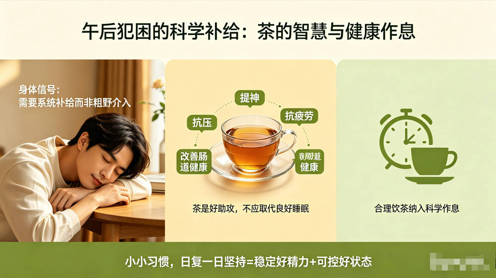 午后犯困喝杯茶，比咖啡更“聪明”！身体在感谢你做的这个决定-茶之家
