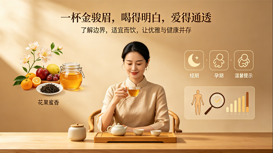 女人常喝金骏眉的6大隐患，第4条很多人不知道-茶之家