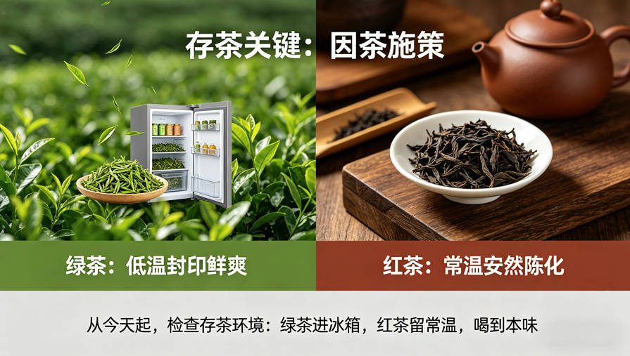 别再犯错了！绿茶和红茶存反了，用不了多久茶叶全报废-茶之家