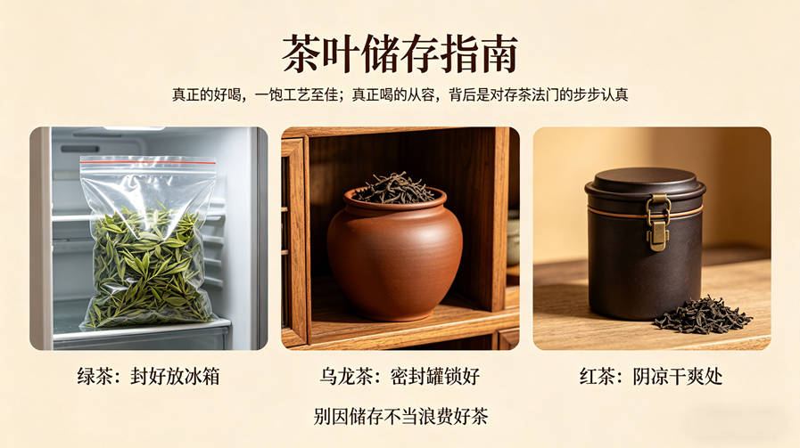 存茶四大法门:保住茶香,别把钱扔进垃圾桶-茶之家